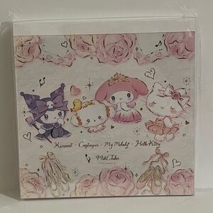 Sanrio Character Miki Takei Small Square Memo Pad